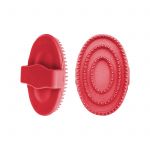 Rubber Curry Comb (Small - ideal for children) Red No.7168)